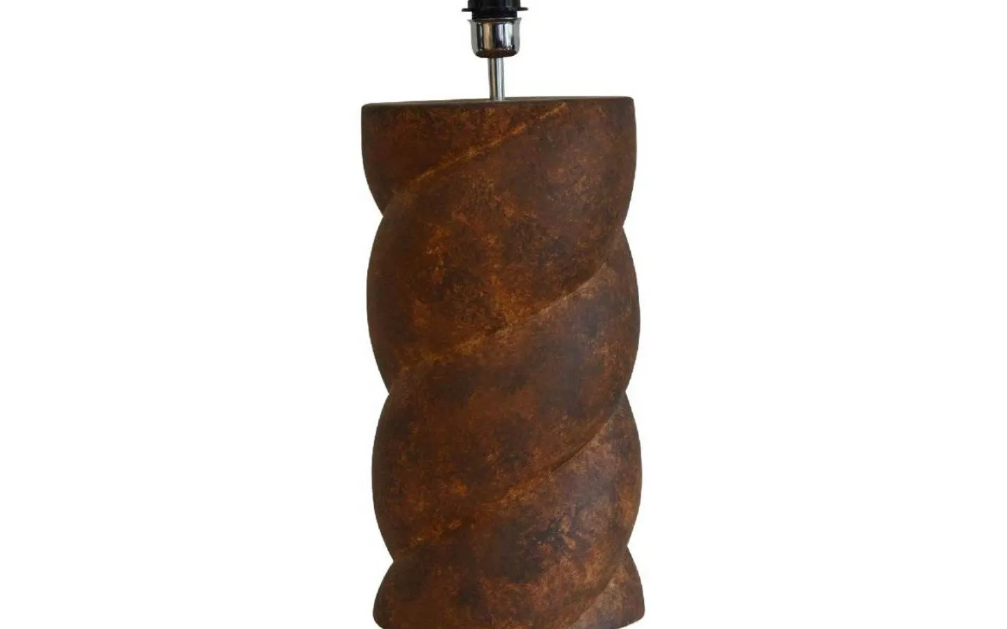 Lampfötter-Hallbergs Swirl Lampfot 54cm Dark Terracotta