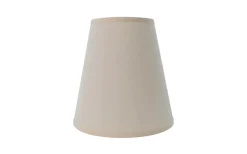 Enfärgade Runda Lampskärmar-ArmaturHantverk Syren Lampskärm Ø13cm Beige