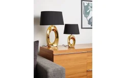 Bordslampor-Reality Taba Bordslampa 33cm E14 guld/svart