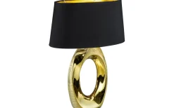 Bordslampor-Reality Taba Bordslampa 52cm E27 guld/svart