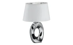 Bordslampor-Reality Taba Bordslampa 33cm E14 silver/vit