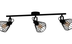 Avlånga Takspotlights|Takspot Med 3 Lampor-Eglo Tabillano Takspotlight 78cm Svart
