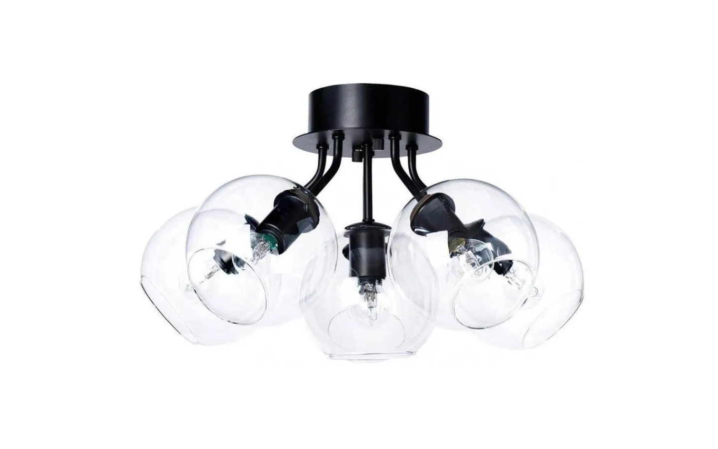 Hall & Trappa|Sovrum-CO Bankeryd Tage Plafond 50cm Svart