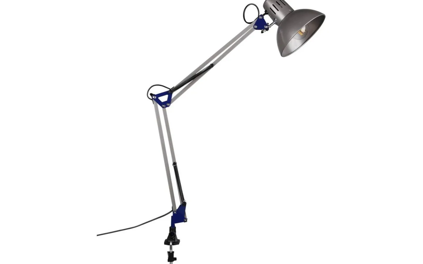 Klämlampor < Trio Lighting Tajo Klämlampa E27 grå