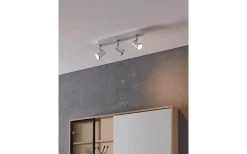 Badrumslampor Tak|Avlånga Takspotlights-Eglo Tamara Takspotlight 46cm GU10 LED 3000K 3x3W Vit IP44