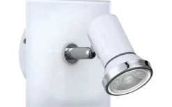 Badrumslampor Vägg < Eglo Tamara Vägglampa GU10 LED 3000K 3W Vit IP44
