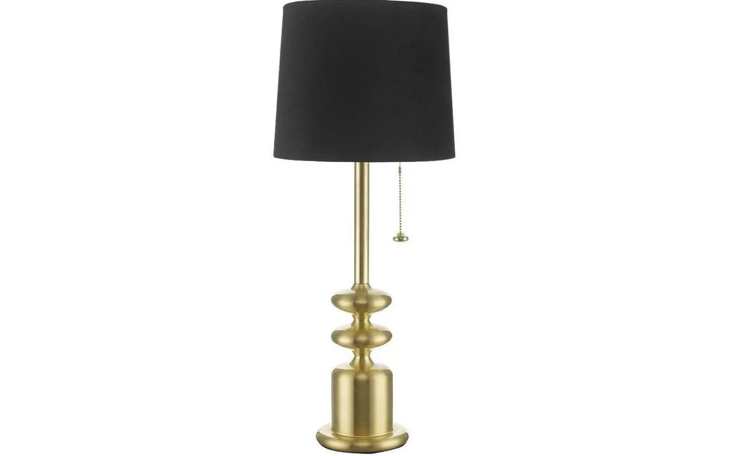 Bordslampor < Oriva Tanger Bordslampa 56cm Borstad Mässing/Svart