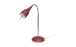 Skrivbordslampor < ArmaturHantverk Tanum Skrivbordslampa 40cm Vinröd
