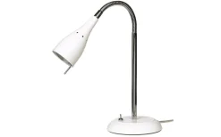 Skrivbordslampor-ArmaturHantverk Tanum Skrivbordslampa 40cm Vit