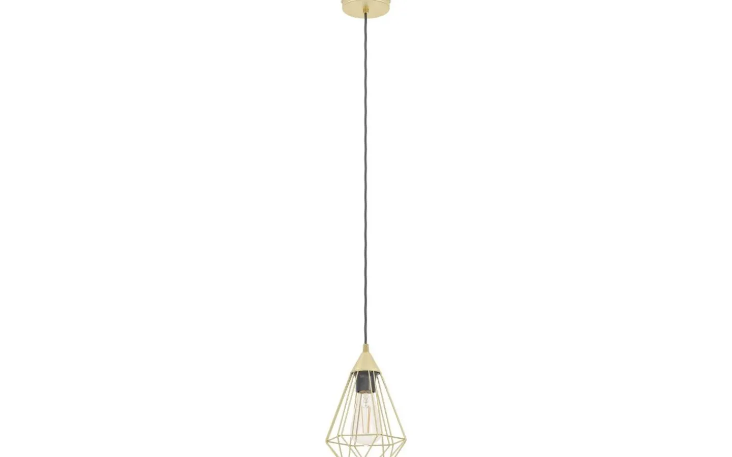 Fönsterlampor-Eglo Tarbes Fönsterlampa 17,5cm Mässing
