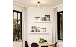 Plafonder < Eglo Tarbes Plafond 32,5cm Mässing