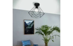 Plafonder < Eglo Tarbes Plafond 33cm Svart