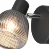 Läslampor < Trio Lighting Tarifa Spotlight E14 mattsvart/förkromad