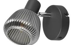 Läslampor < Trio Lighting Tarifa Spotlight E14 mattsvart/förkromad