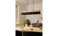 Avlånga Taklampor < Eglo Tarrafo Taklampa 88cm Natur