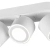 Takspot Med 3 Lampor-Trio Lighting Taurus Spotlight LED 3-delad mattvit