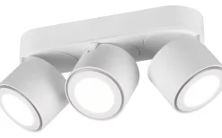 Takspot Med 3 Lampor-Trio Lighting Taurus Spotlight LED 3-delad mattvit