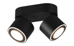 Takspot Med 2 Lampor < Trio Lighting Taurus Spotlight LED 2-delat mattsvart