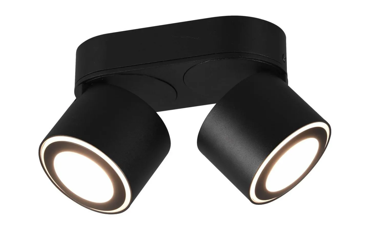 Takspot Med 2 Lampor < Trio Lighting Taurus Spotlight LED 2-delat mattsvart
