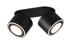 Takspot Med 2 Lampor < Trio Lighting Taurus Spotlight LED 2-delat mattsvart