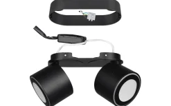 Takspot Med 2 Lampor < Trio Lighting Taurus Spotlight LED 2-delat mattsvart