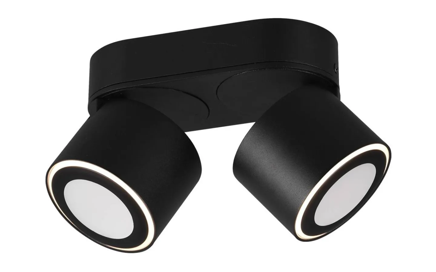 Takspot Med 2 Lampor < Trio Lighting Taurus Spotlight LED 2-delat mattsvart