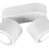 Takspot Med 2 Lampor-Trio Lighting Taurus Spotlight LED 2-delat mattvitt