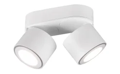 Takspot Med 2 Lampor-Trio Lighting Taurus Spotlight LED 2-delat mattvitt