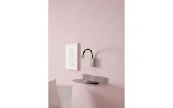 Läslampor < Eglo Tazzoli Vägglampa USB LED 3000K 3,8W Nickel