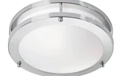 Badrumslampor Tak-Markslojd Täby Plafond 25cm LED Krom IP44