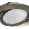 Spotlights Med Utbytbar Ljuskälla < Eglo Tedo Spotlight GU10 LED 3000K 4,6W Nickel