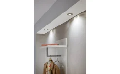 Spotlights Med Utbytbar Ljuskälla < Eglo Tedo Spotlight 3-Pack GU10 LED 3000K 3x4,6W Nickel