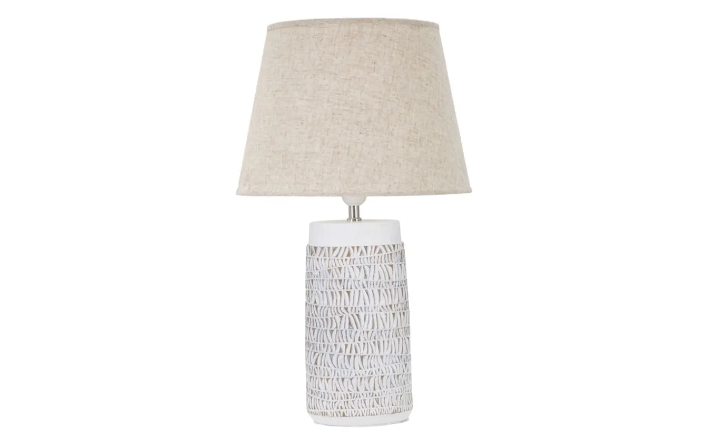 Bordslampor-Mauro Ferretti Tema Bordslampa 60,5cm Vit/Beige