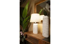 Bordslampor-Mauro Ferretti Tema Bordslampa 60,5cm Vit/Beige