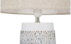 Bordslampor-Mauro Ferretti Tema Bordslampa 60,5cm Vit/Beige
