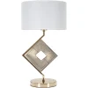 Bordslampor < Mauro Ferretti Tempo Bordslampa 56cm Vit/Guld