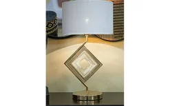 Bordslampor < Mauro Ferretti Tempo Bordslampa 56cm Vit/Guld
