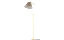 Plisserade Lampskärmar < Karlskrona Lampfabrik Textilskärm 300 - Beige bomullstyg