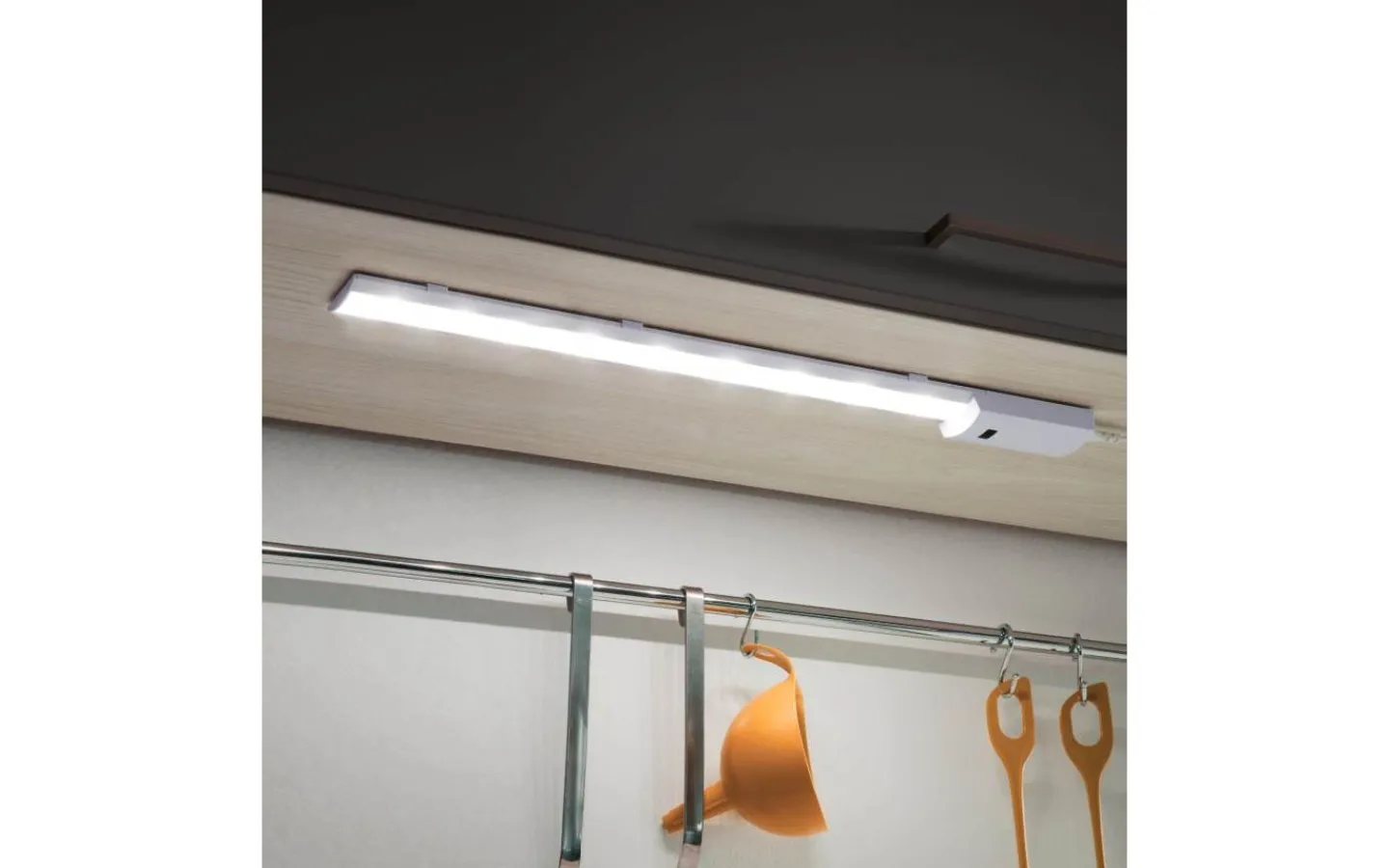 Bänkbelysning-Eglo Teya Bänkbelysning 60cm med Rörelsesensor LED 4000K 10W Silver