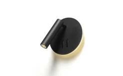 Läslampor < Rendl Thalia Vägglampa LED 6W+3W 3000K Svart