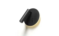 Läslampor < Rendl Thalia Vägglampa LED 6W+3W 3000K Svart
