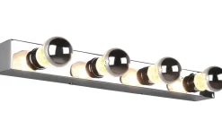 Badrumslampor Vägg-Trio Lighting Theatro H2O Vägglampa 4-delad E27 krom IP44