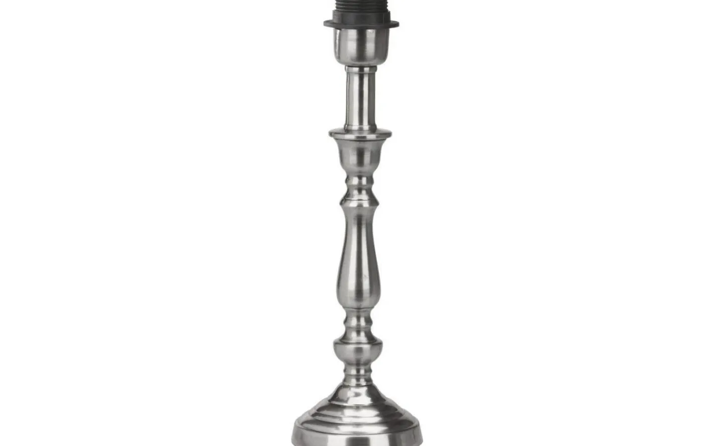 Lampfötter-PR Home Therese Lampfot 27cm Antiksilver