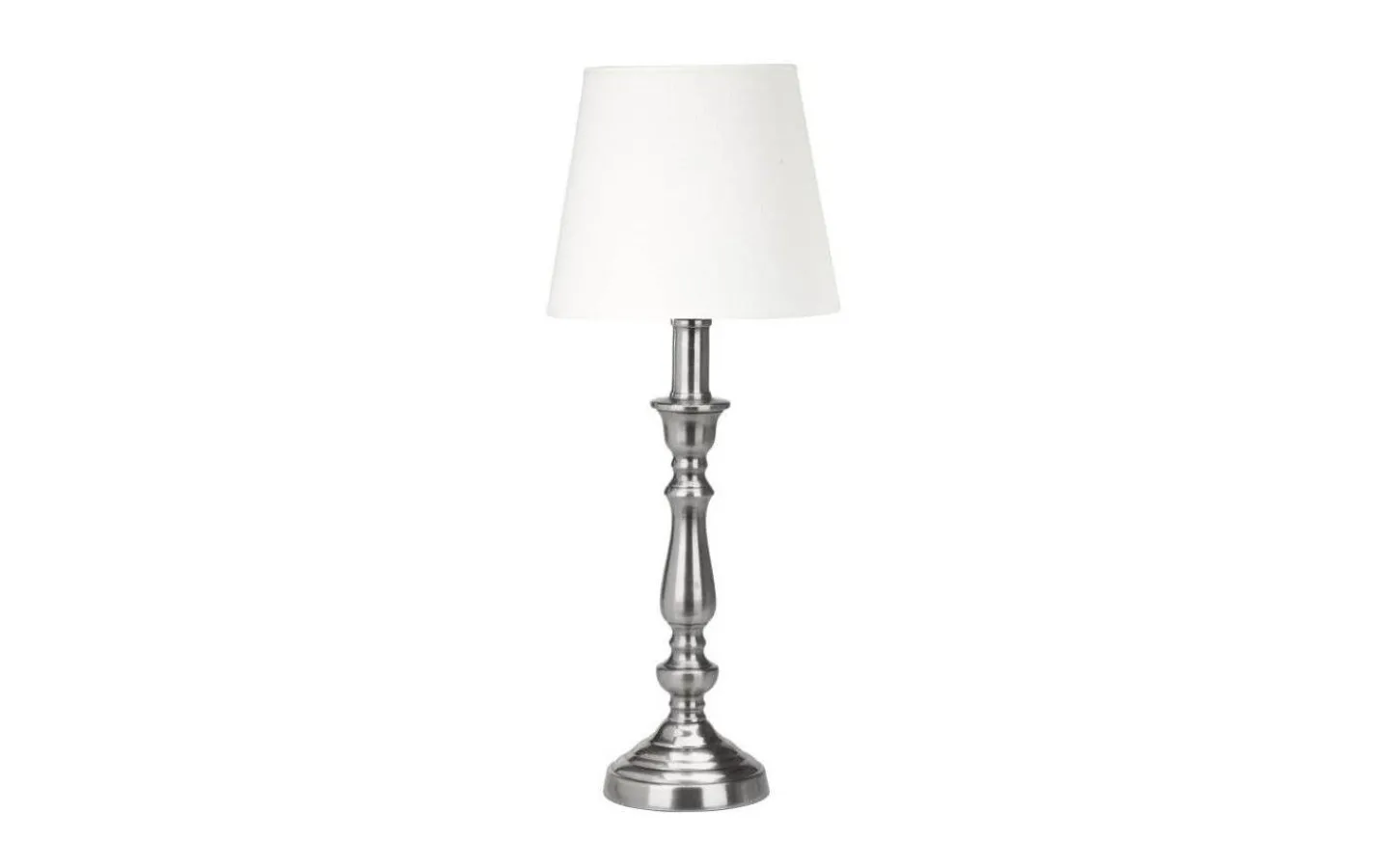 Lampfötter-PR Home Therese Lampfot 27cm Antiksilver