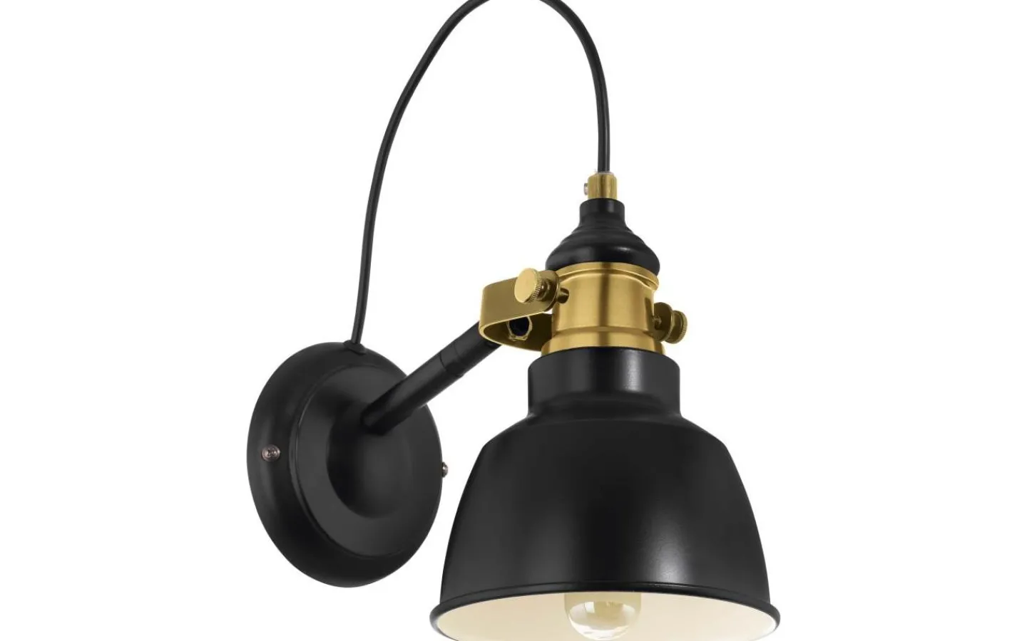Läslampor < Eglo Thornford Vägglampa Svart