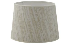 Enfärgade Runda Lampskärmar|Mönstrade Lampskärmar-Hallbergs Thornsby Lampskärm Ø20cm Offwhite