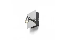 Läslampor < Rendl Tiara Vägglampa Krom LED 2x3W 3000K