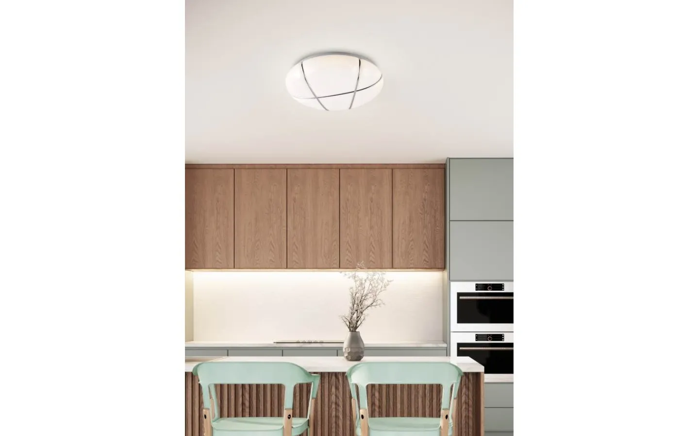 Plafonder < Reality Tibor Plafond LED 28cm vit 4000K
