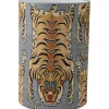 Cylinder Lampskärmar-Hallbergs Tiger Lampskärm Ø32cm Grå
