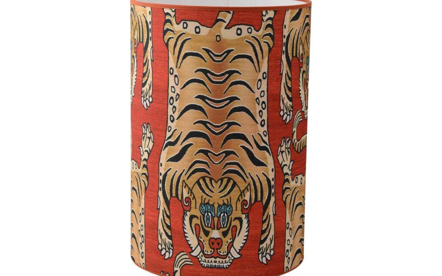 Cylinder Lampskärmar < Hallbergs Tiger Lampskärm Ø32cm Terrakotta